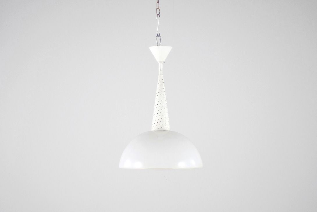 Foto Holophane Pendant Lamp Metal/Glass h53