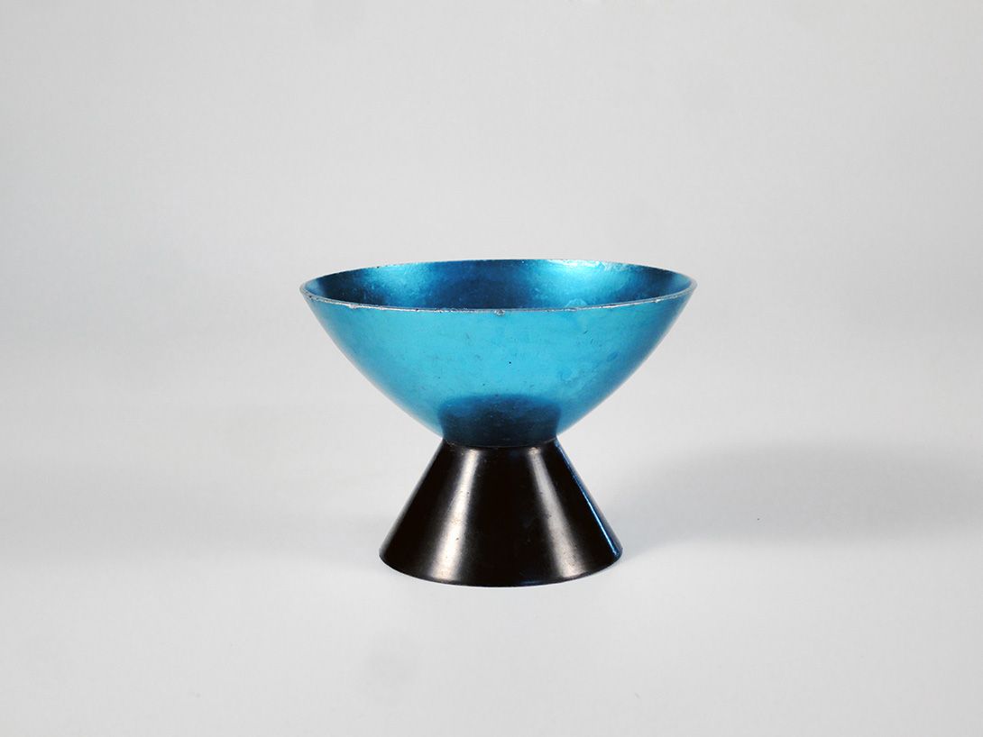 Foto Eloxated Ice Cup on Plastic Base GDR Blue H8