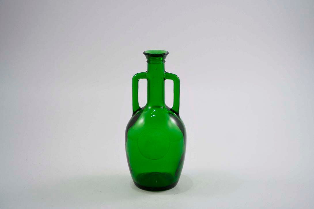 Foto Green Amphora Glass Table Vase h22