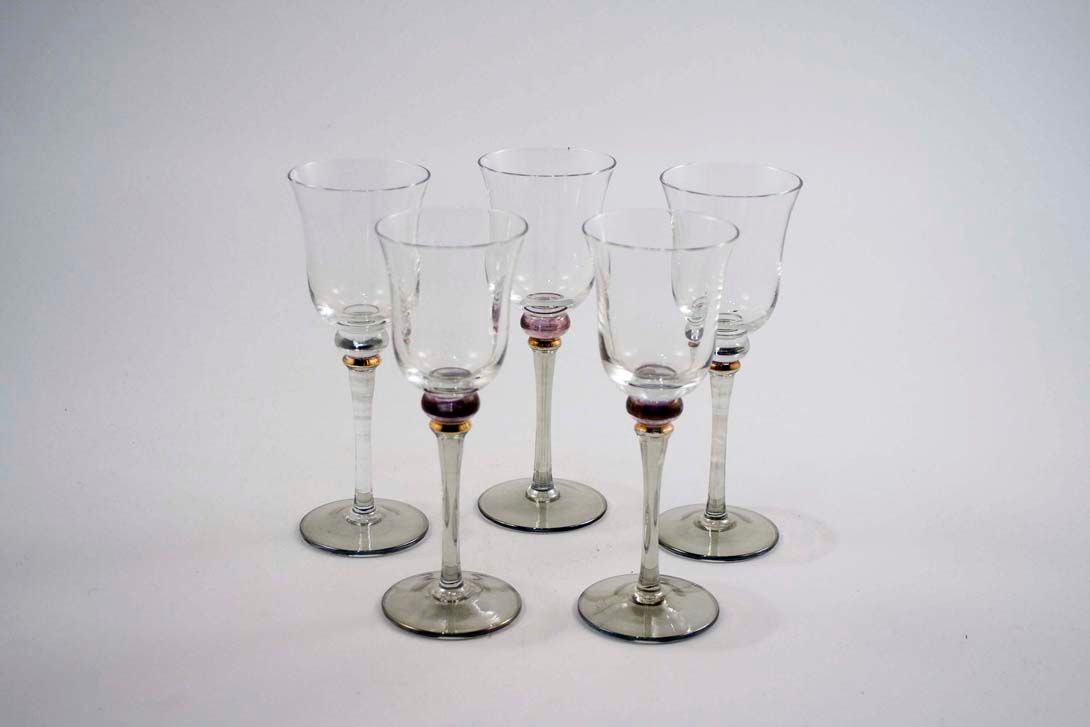 Foto Five Glass Chalices