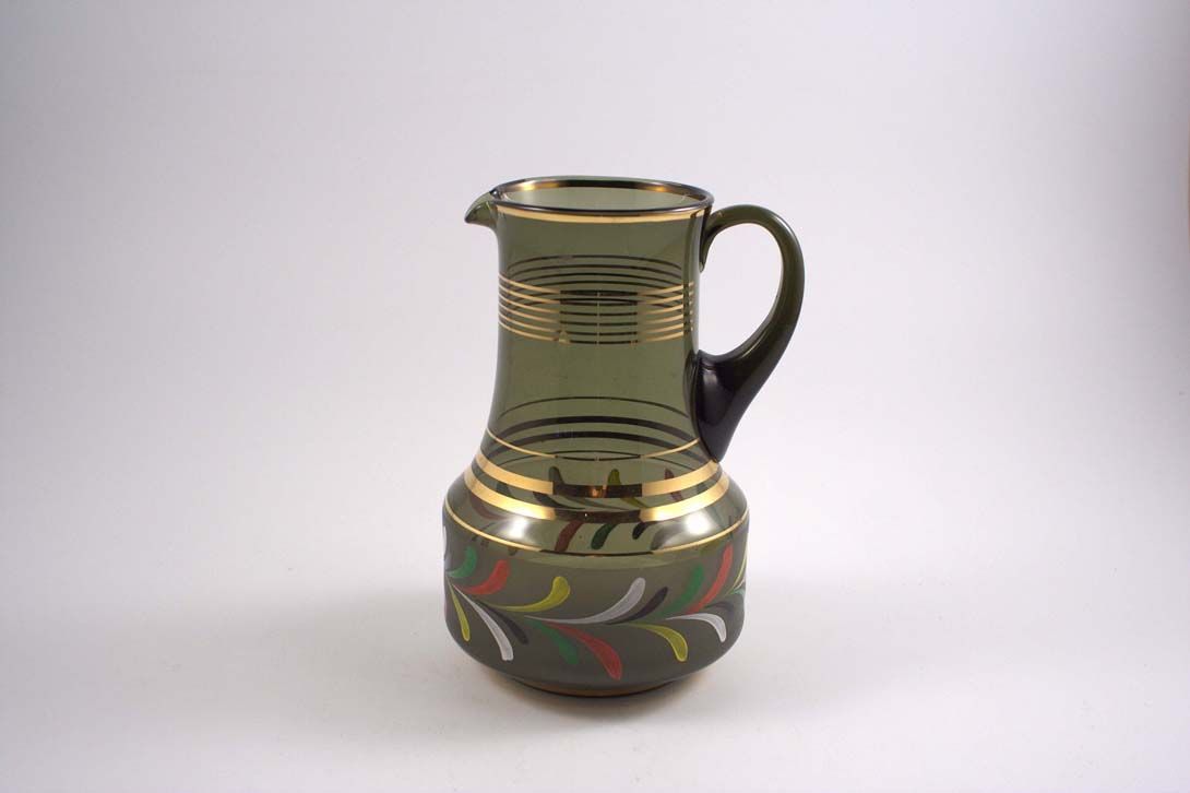 Foto Green Gray Glass Can