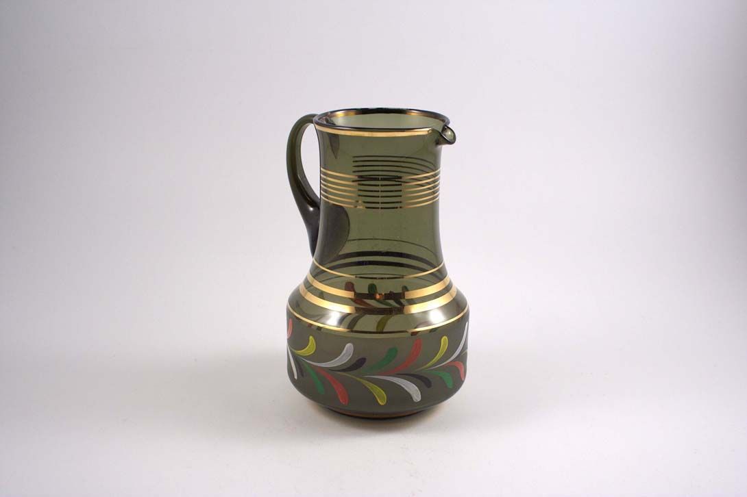 Foto Green Gray Glass Can