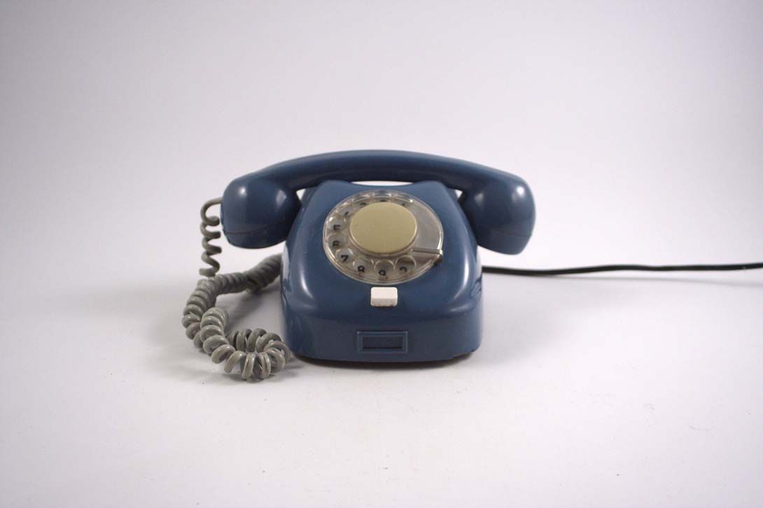 Foto Telephone Dial Dark Blue
