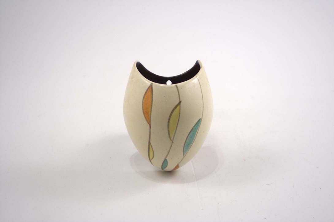Foto Ceramic Hanging Vase Leaf Decor