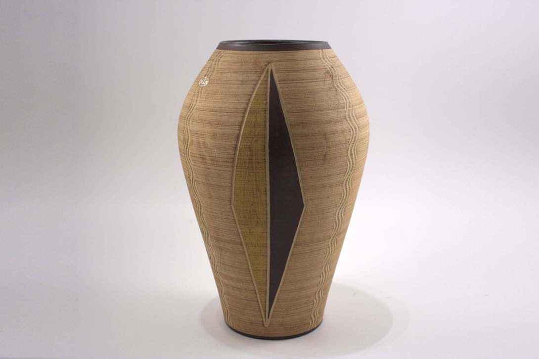 Foto Ceramic Vase Large Beige h42 A5