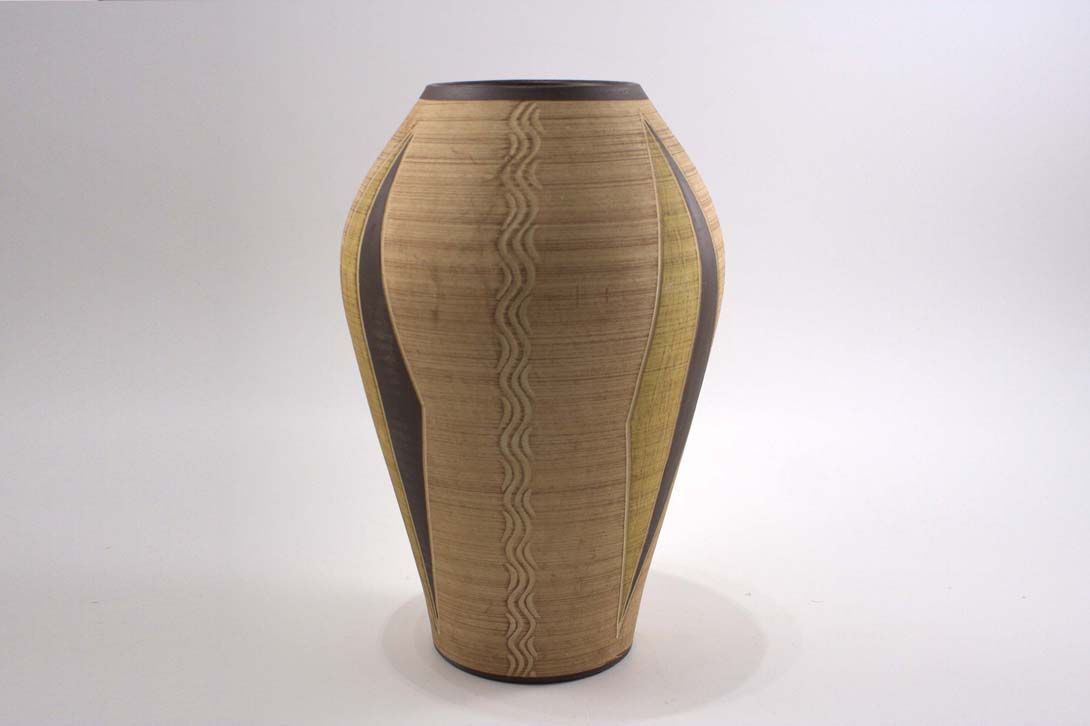 Foto Ceramic Vase Large Beige h42 A5