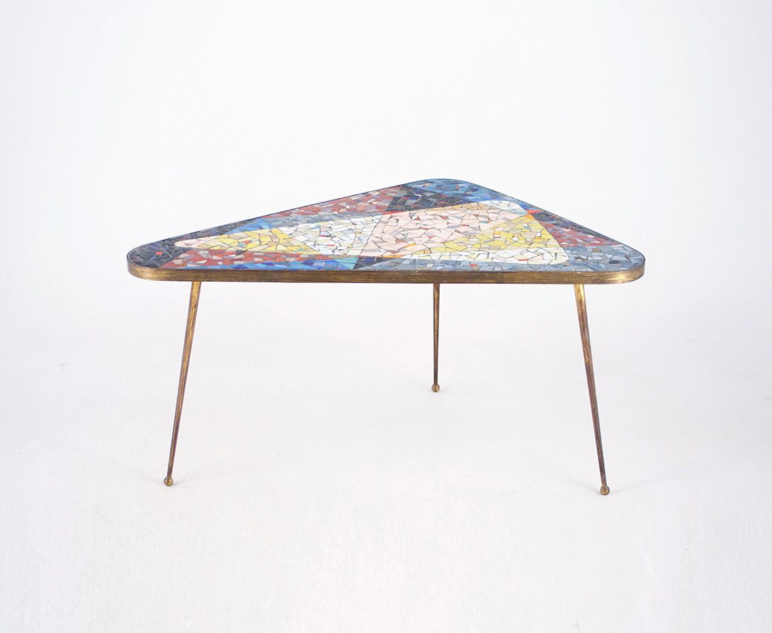 Foto Colorful Berthold Müller Mosaic Coffee Table h50x100x60