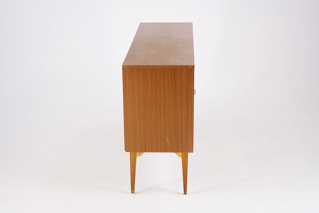 Foto Audio Cabinet Radio Recordplayer 1963