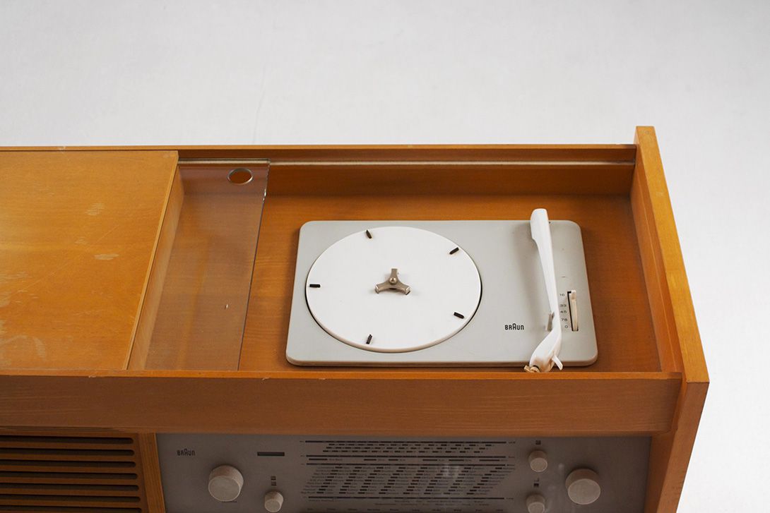 Foto Radiogramophone Braun