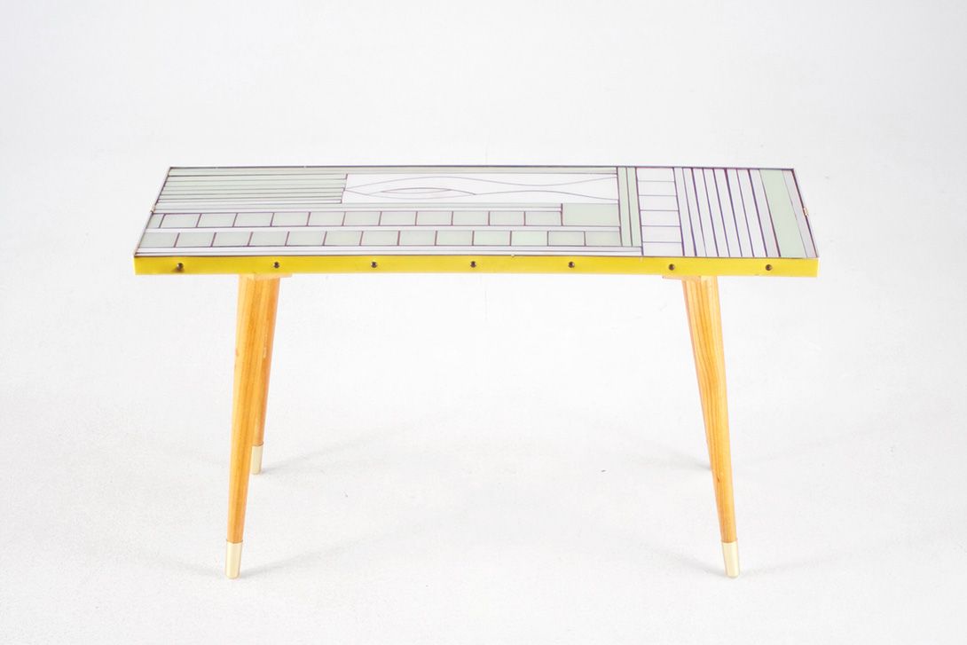 Foto Mosaik Side Table h45x80x29