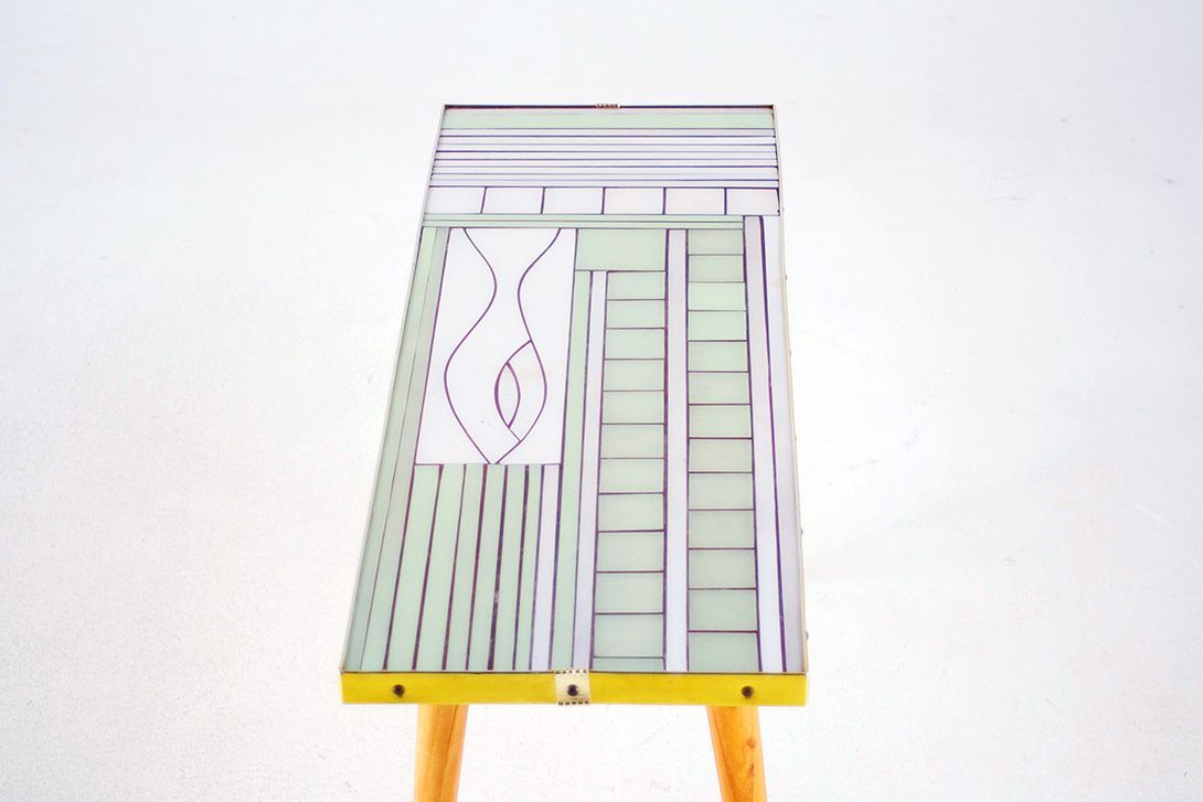 Foto Mosaik Side Table h45x80x29