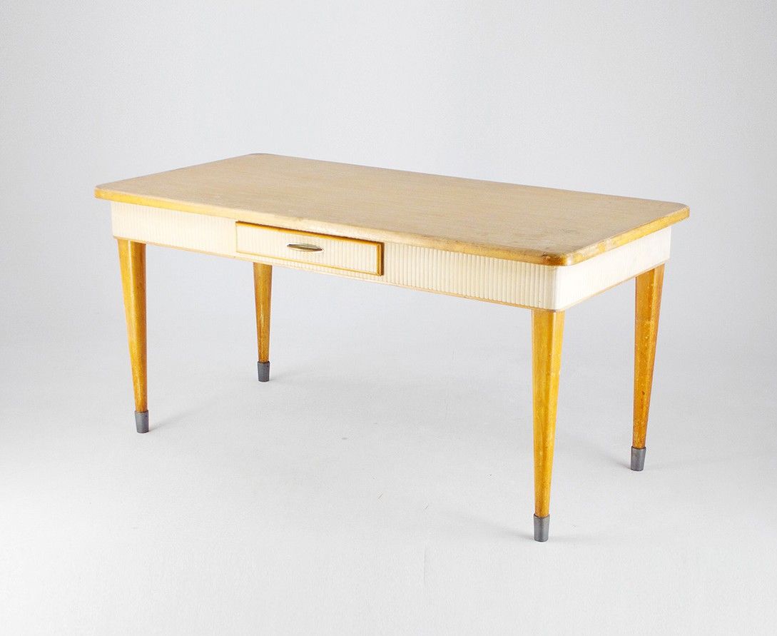 Foto Kitchen Dining Table 1932 / Matching Chairs and Kitchen h80x160x81