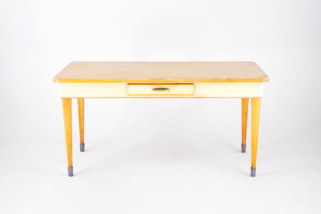 Foto Kitchen Dining Table 1932 / Matching Chairs and Kitchen h80x160x81