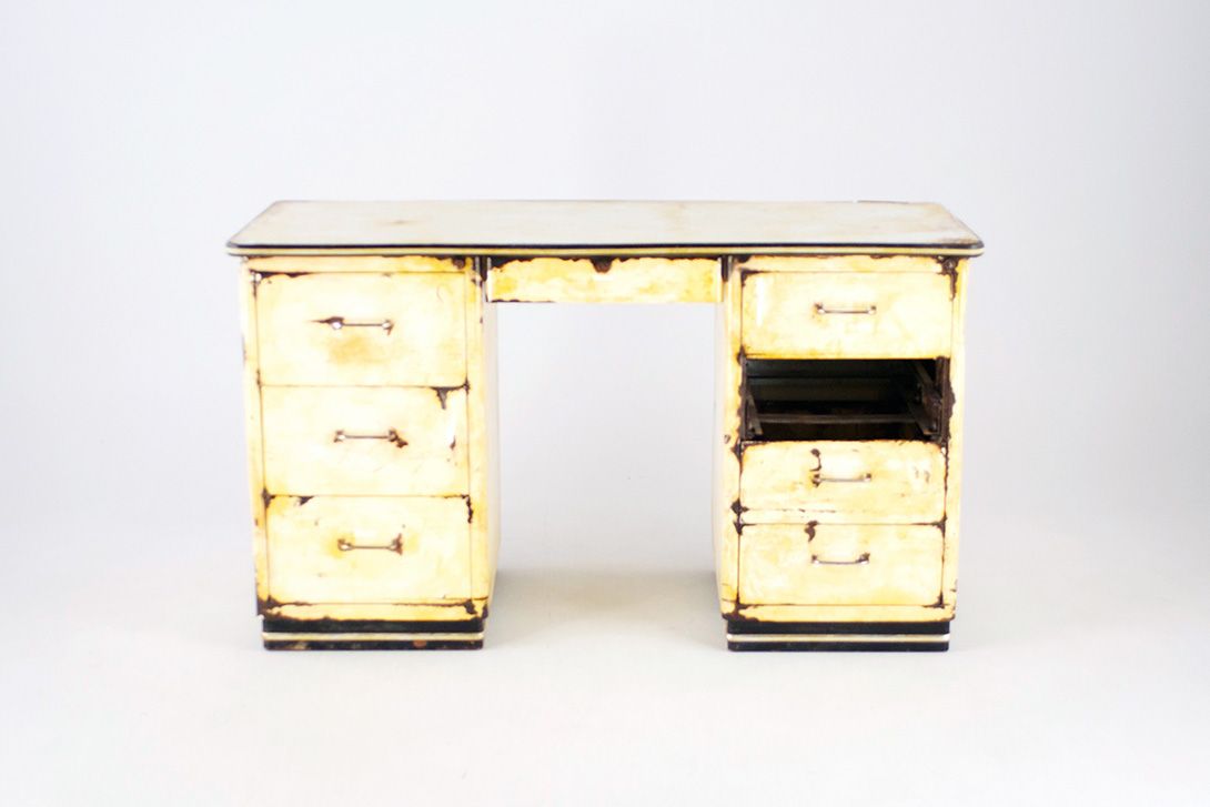 Foto Metal Desk h80x140x56
