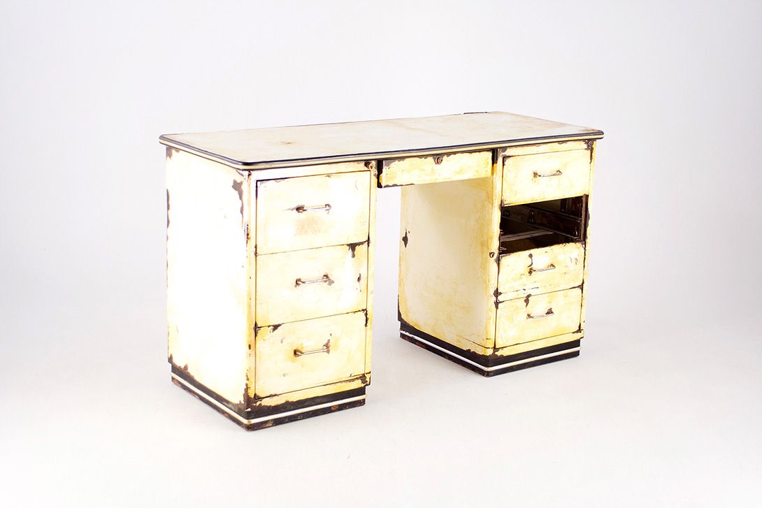 Foto Metal Desk h80x140x56