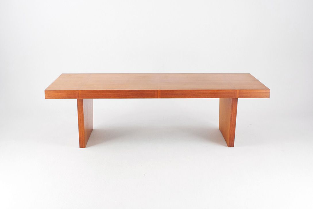 Foto Heavy Designed Coffee Table with Well Inlayed Top Finland 1967 h52x180x70