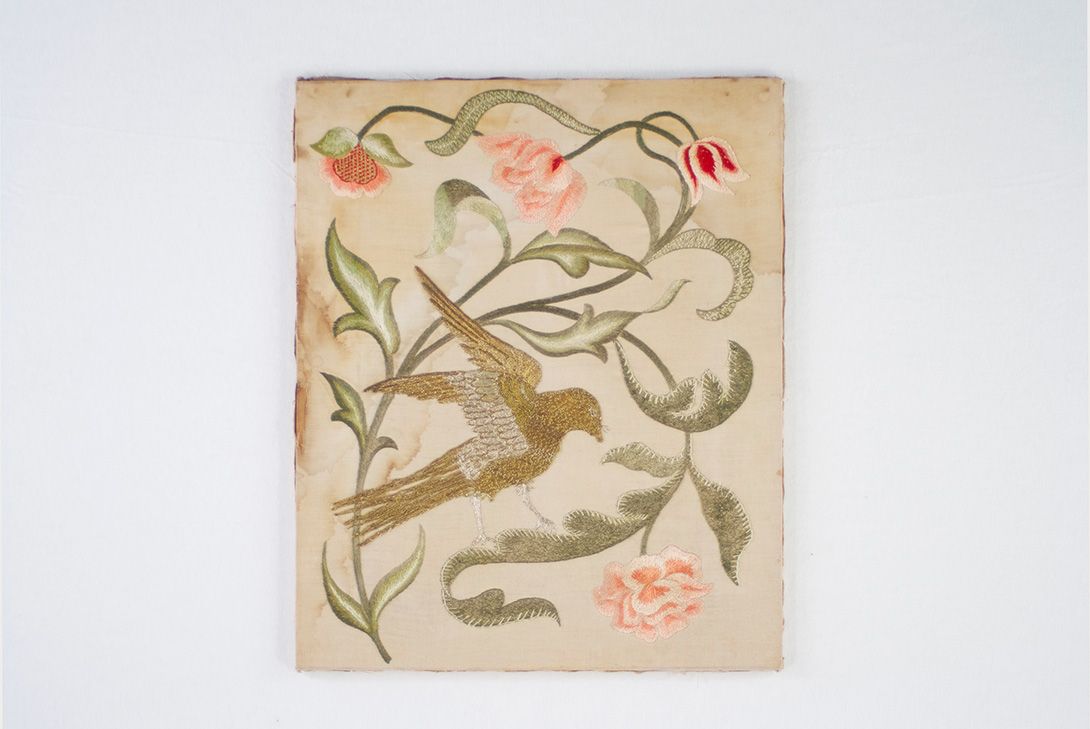 Foto Embroidery Picture Bird 1910 h60x50 10C12