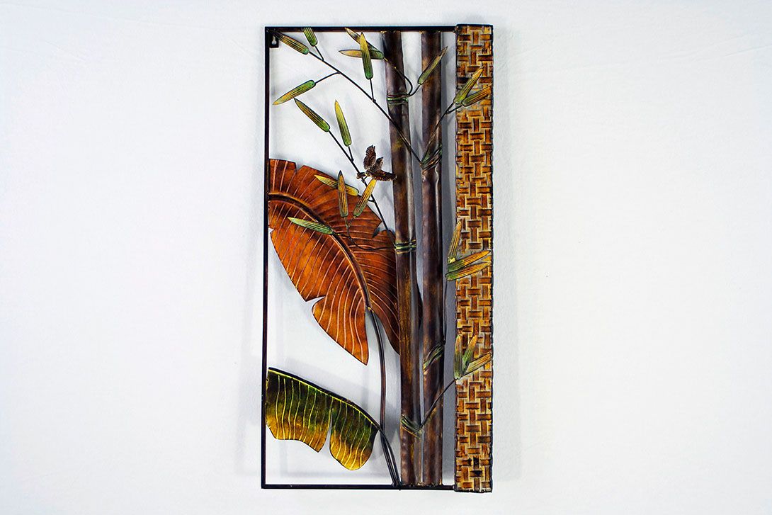 Foto Metal Wall Decoration 2-Piece h80 7D1
