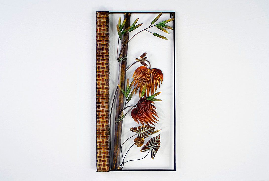 Foto Metal Wall Decoration 2-Piece h80 7D1