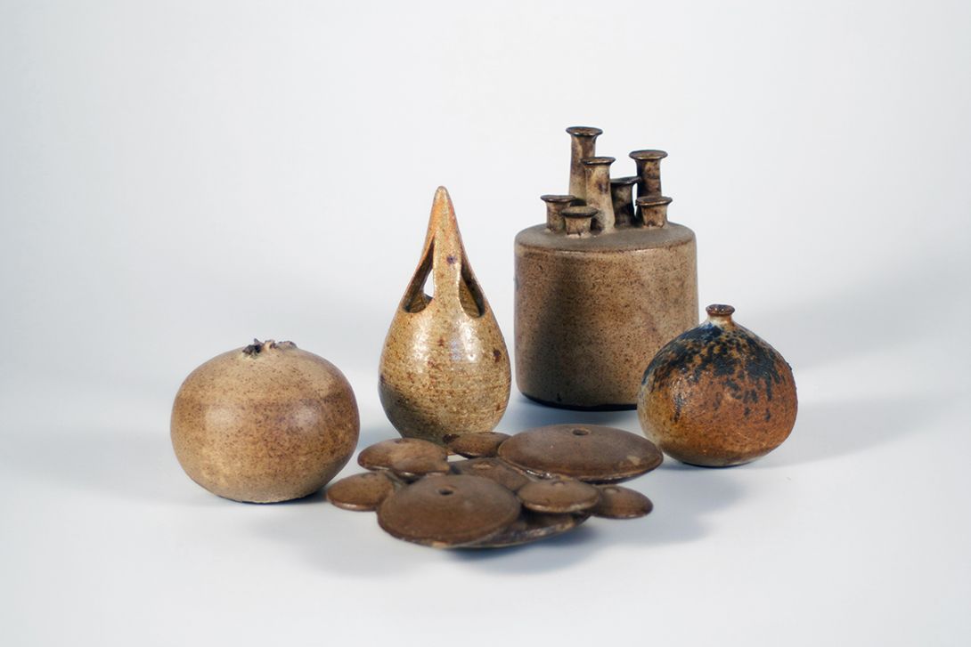 Foto Small Ethno Stoneware Vase 1953 D5