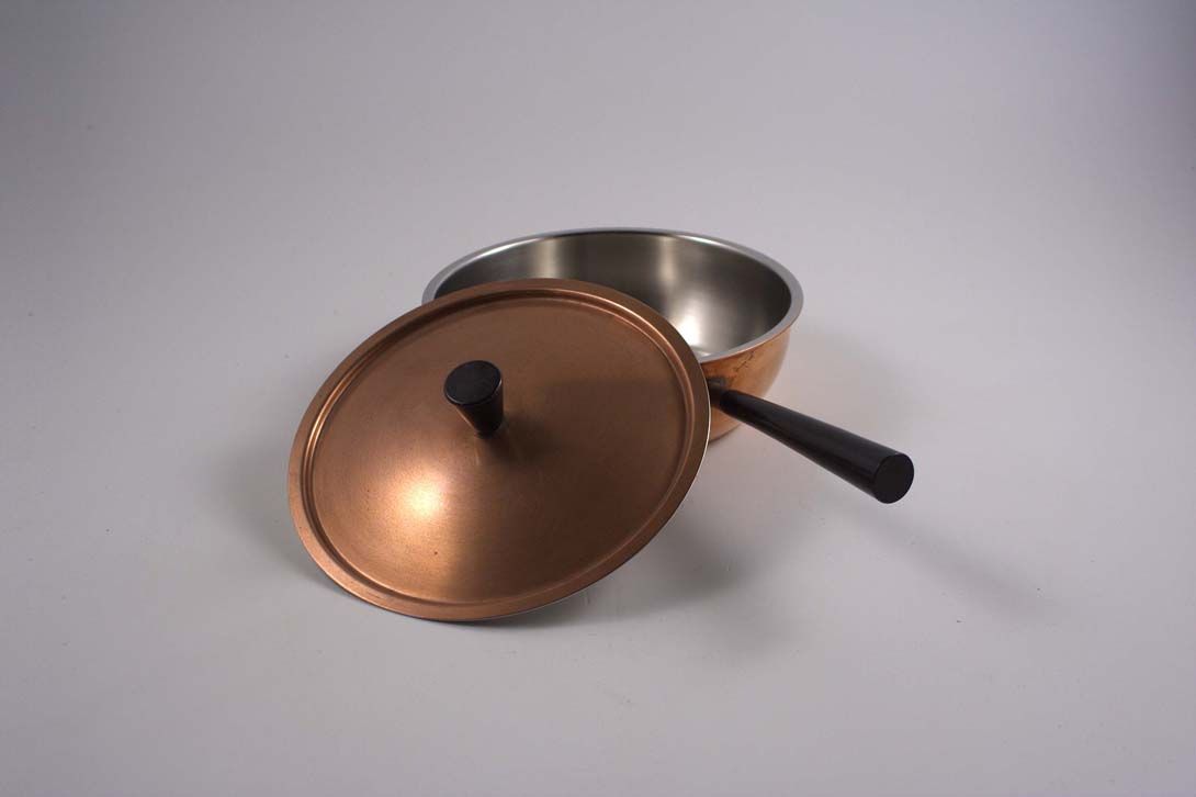 Foto Copper Pan h7cm Straßburg 1975