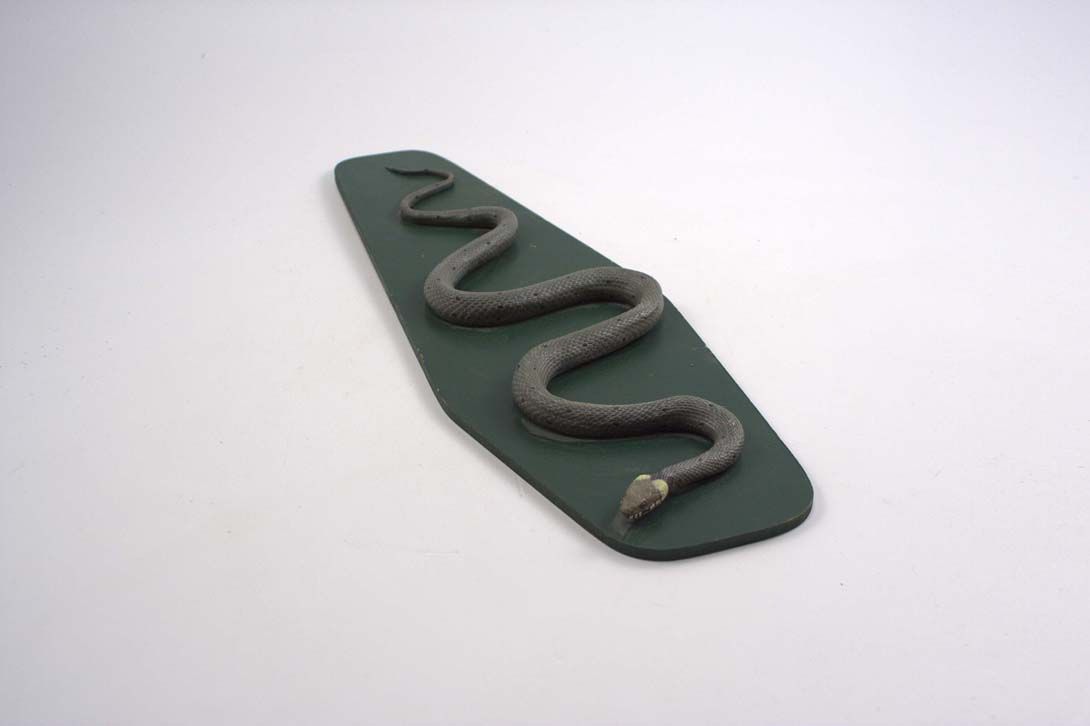 Foto Lurking Snake Model Rubber Green 1958 15x45cm 18A1