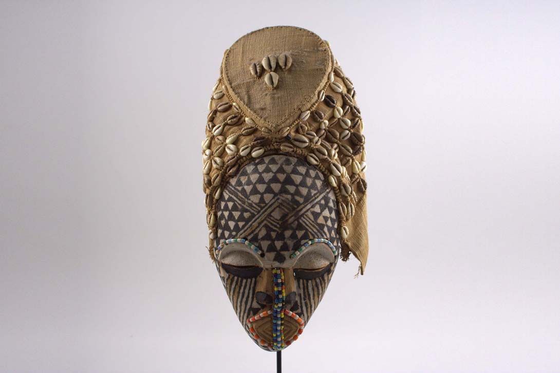 Foto Rare Maori Mask 1910
