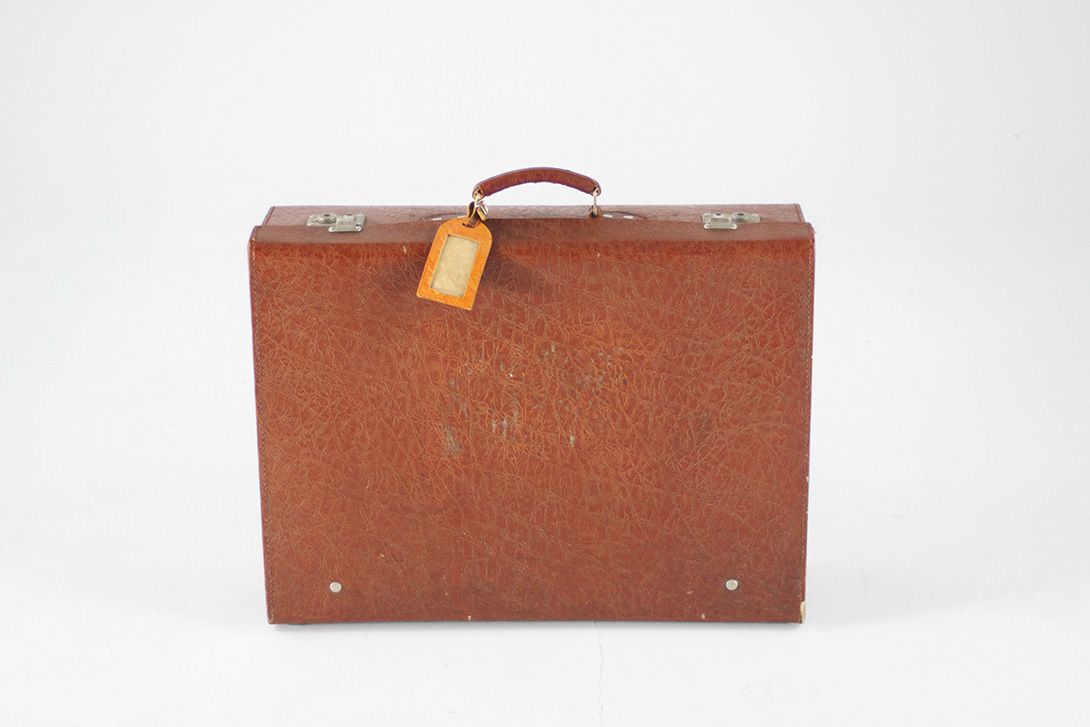 Foto Small Leather Suitcase b60cm