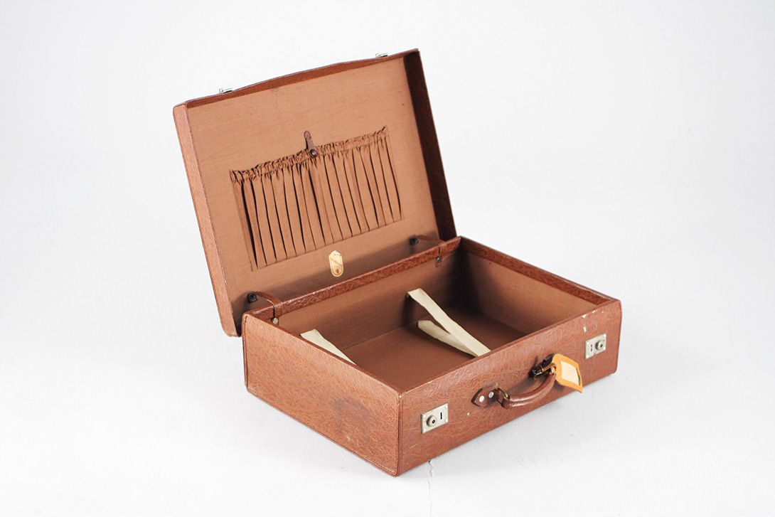 Foto Small Leather Suitcase b60cm