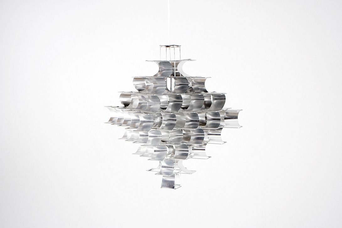Foto Cassiopé Hanging Lamp by Max Sauze 1964 h65