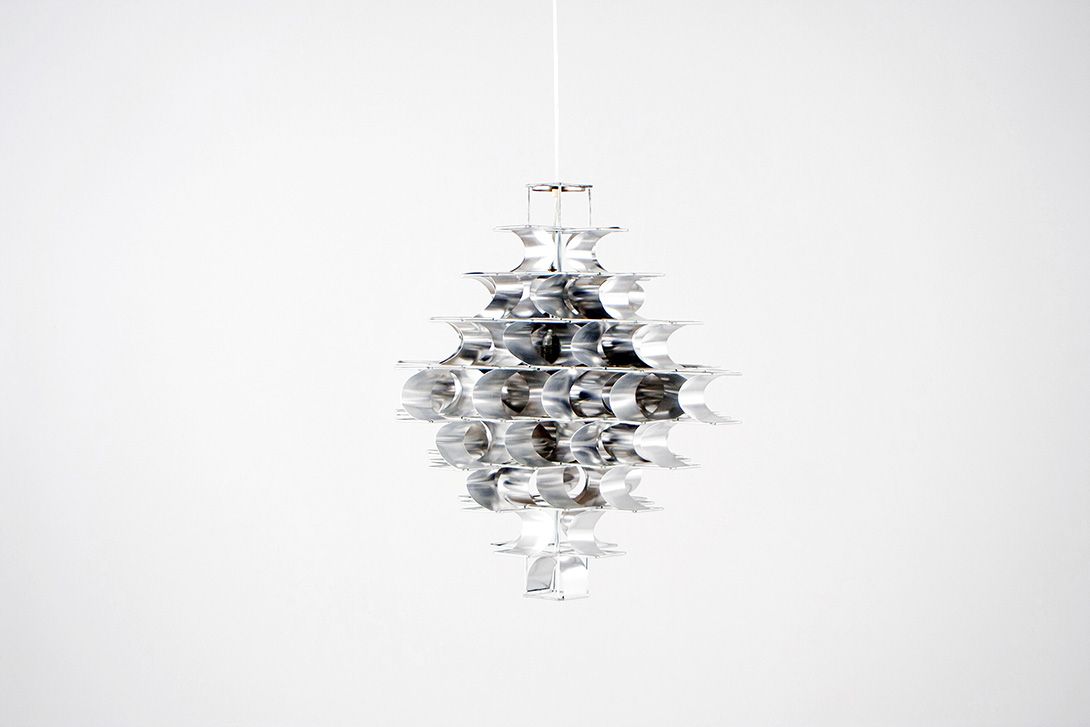 Foto Cassiopé Hanging Lamp by Max Sauze 1964 h65