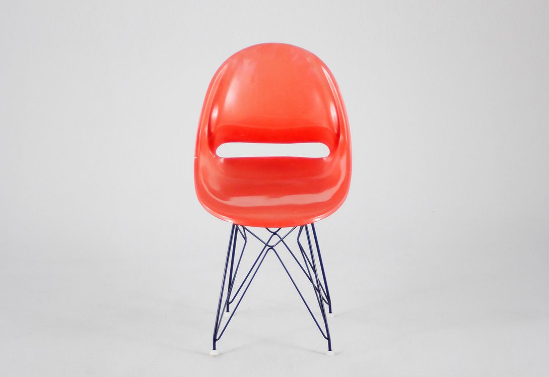 Foto Coral Red Navrátil Vertex Chair