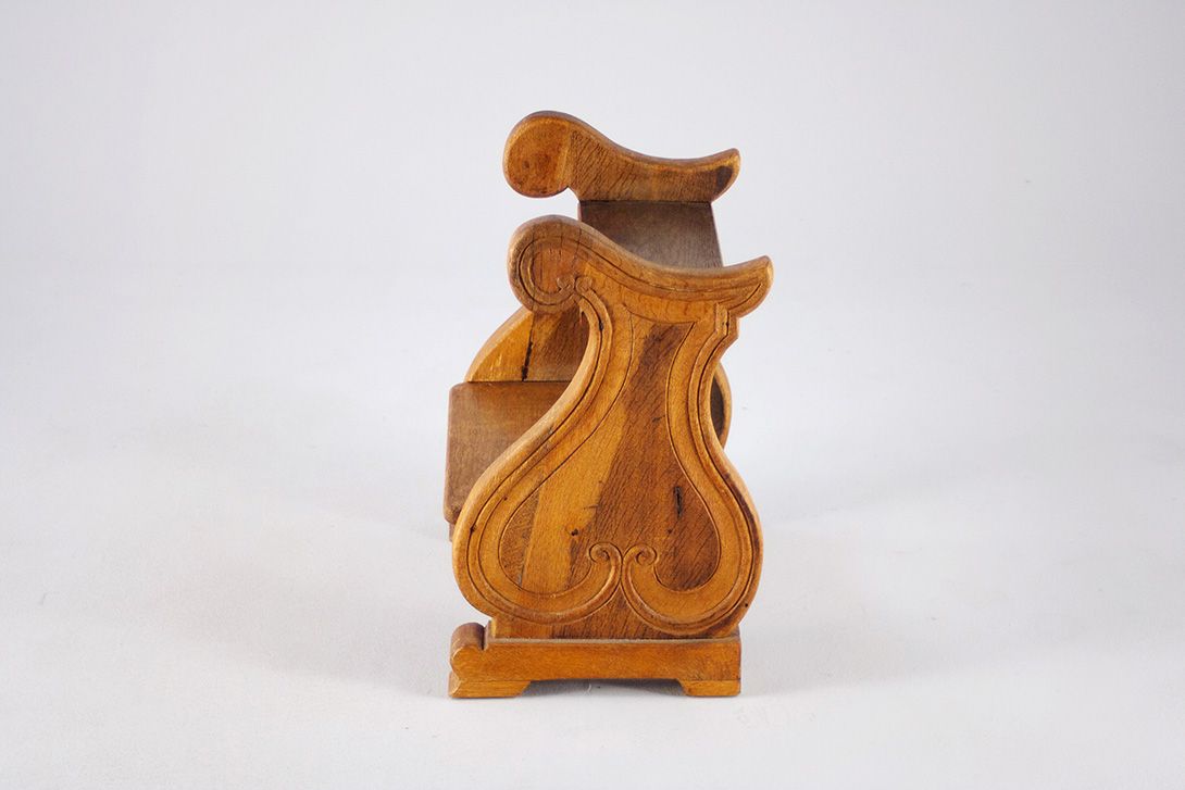 Foto Wooden Stepladder, Two Rundles, 1900 Style