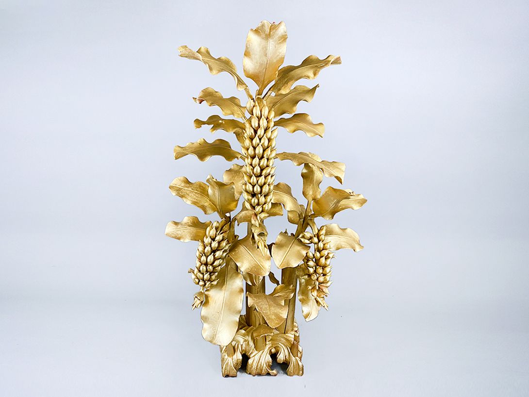 Foto Balsa Carved Banana Tree 1 h230x150x120