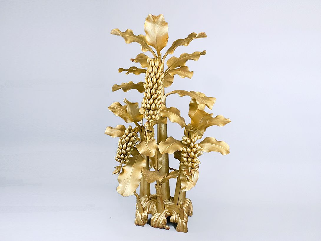 Foto Balsa Carved Banana Tree 1 h230x150x120