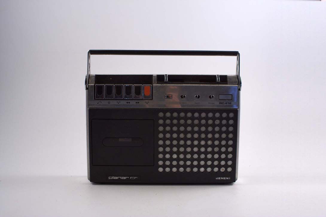 Foto Radiorecorder Siemens Planar CR 1975