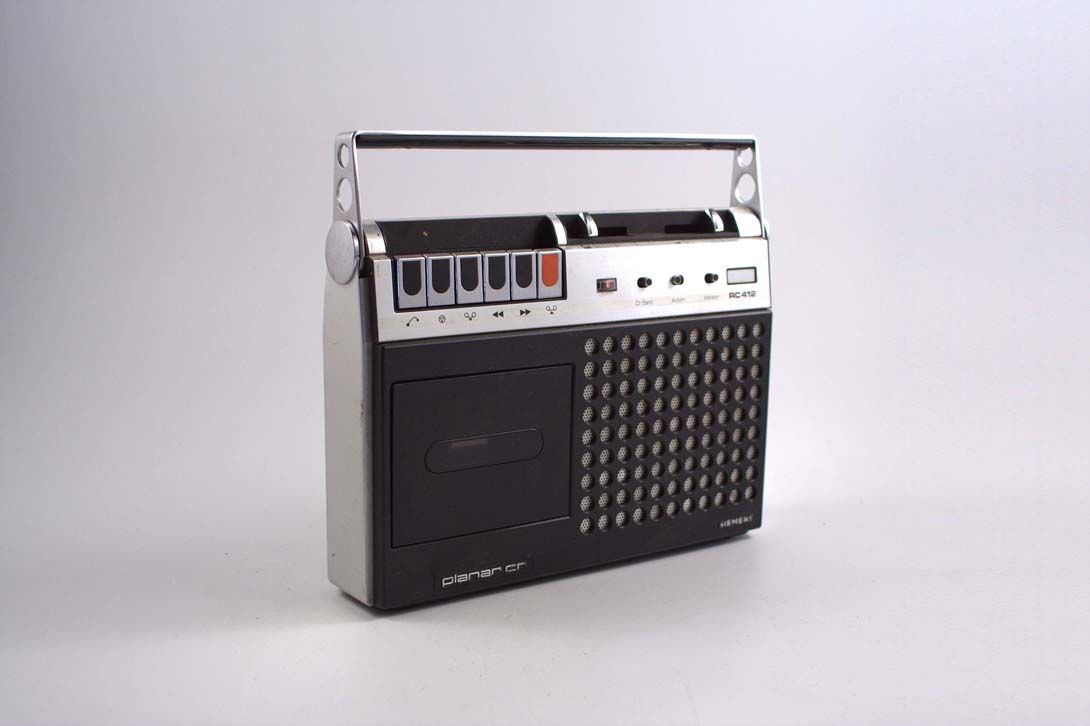 Foto Radiorecorder Siemens Planar CR 1975