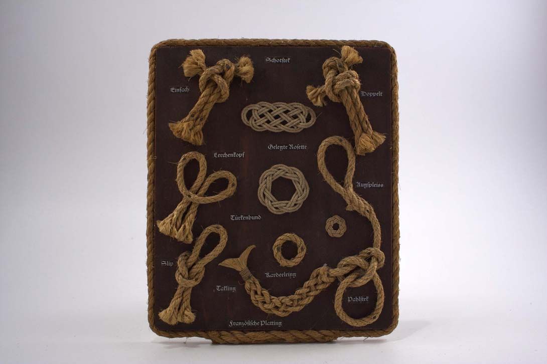 Foto Nautical Picture of Knot Variations 32x30cm 18A6