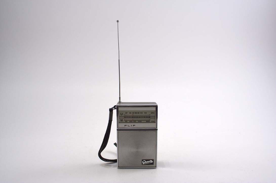 Foto Portable Radio Flip h12x7x3
