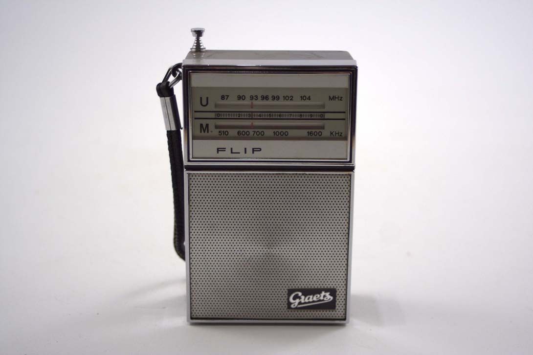 Foto Portable Radio Flip h12x7x3