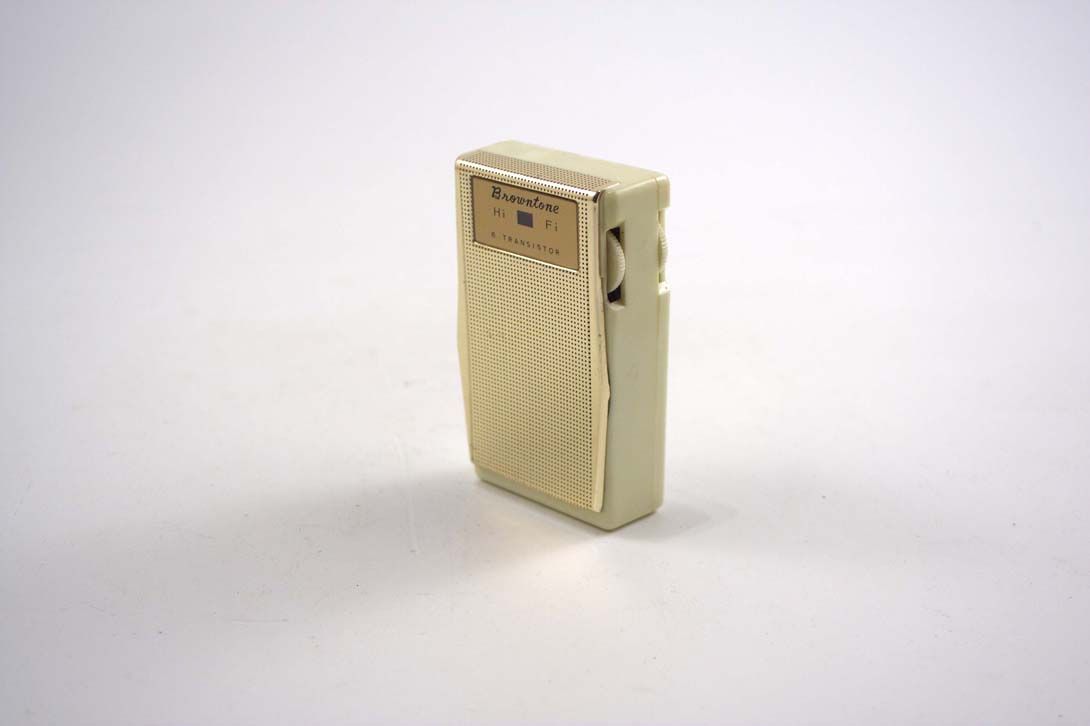 Foto Portable Radio Browntone
