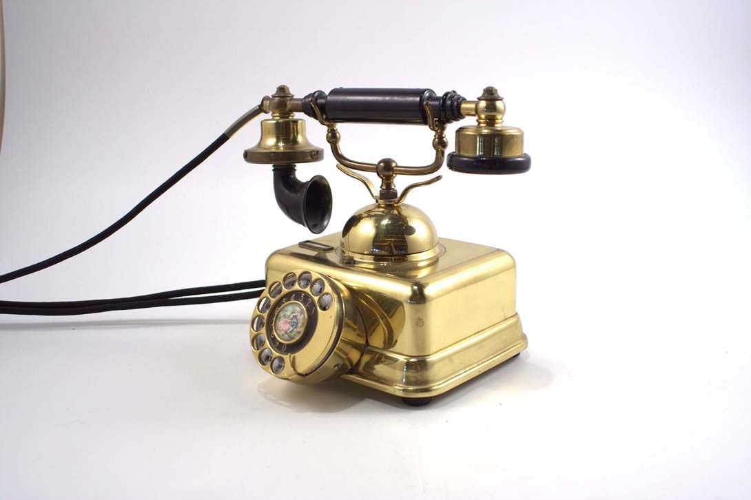 Foto Telephone Brass 1922 h23x17x20