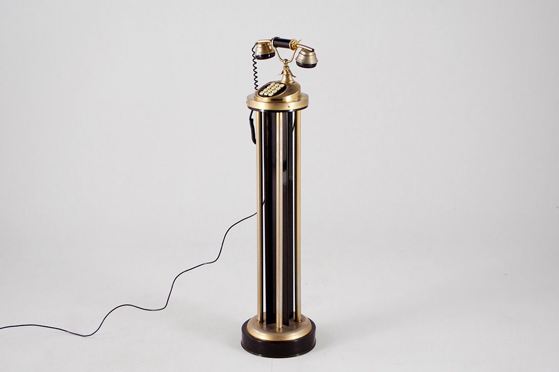 Foto Telephone on Column h95 France 1958