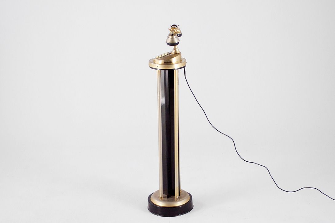 Foto Telephone on Column h95 France 1958