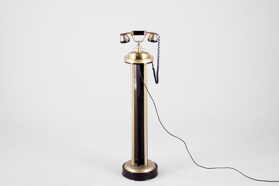 Foto Telephone on Column h95 France 1958