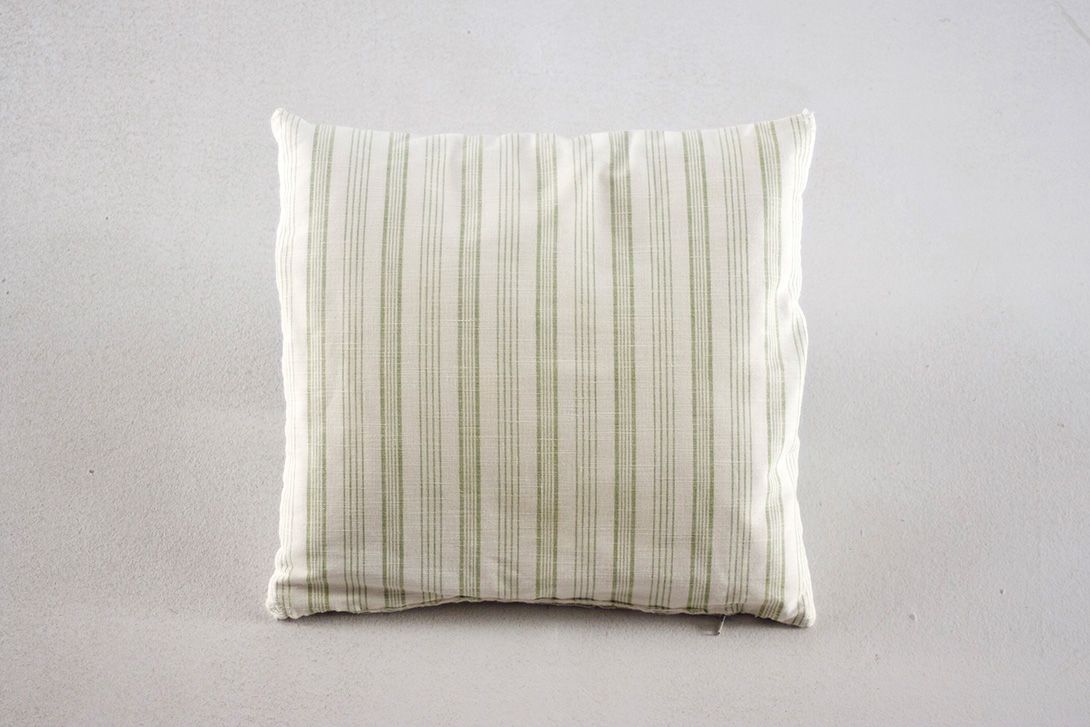 Foto Pillow Green Stripes 37x32cm