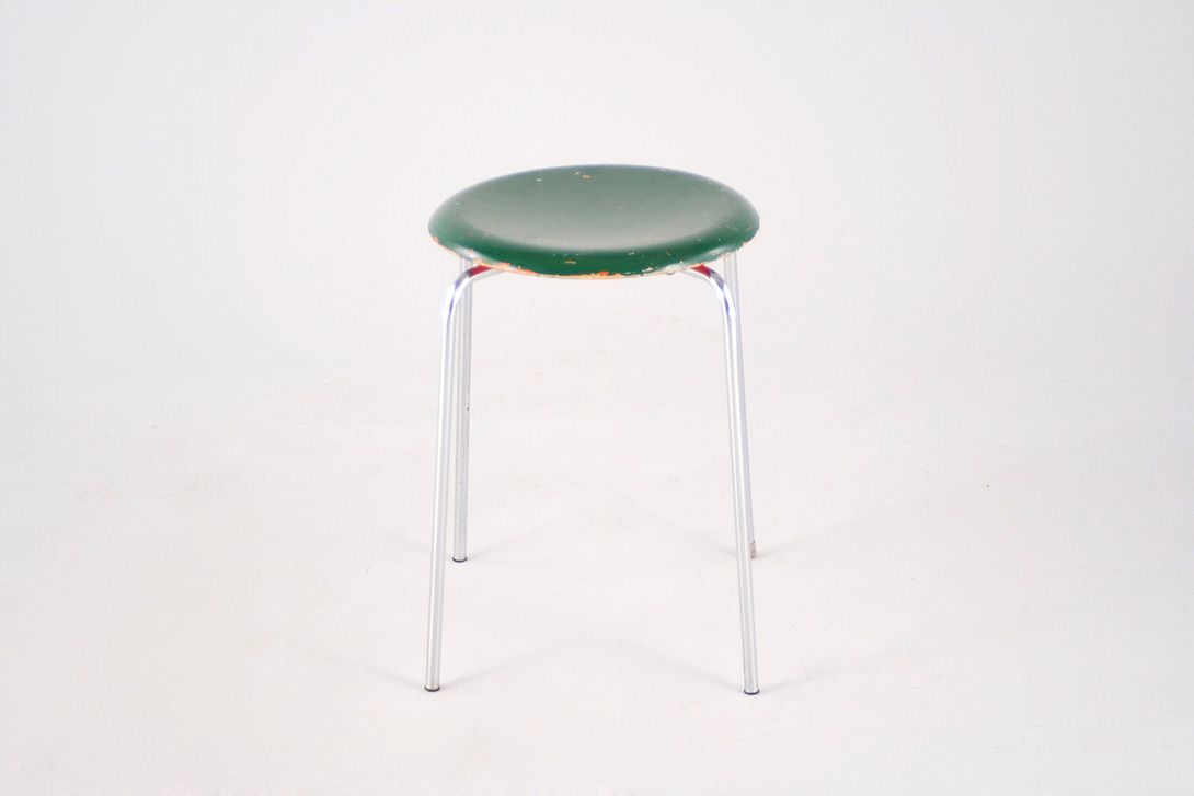 Foto Original painted Stool