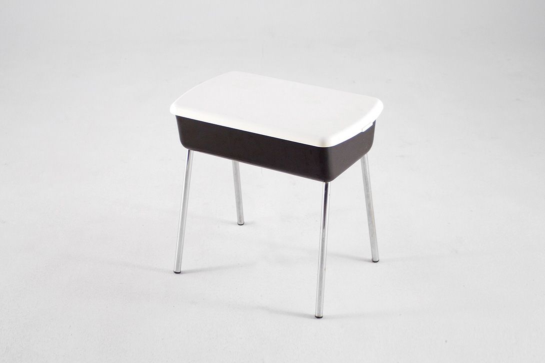 Foto Bathroom Stool Cupboard Plastic 1956 h40x34x27