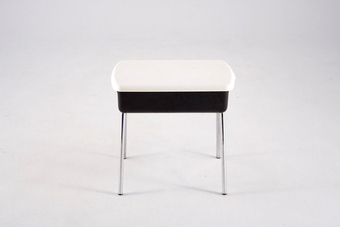 Foto Bathroom Stool Cupboard Plastic 1956 h40x34x27