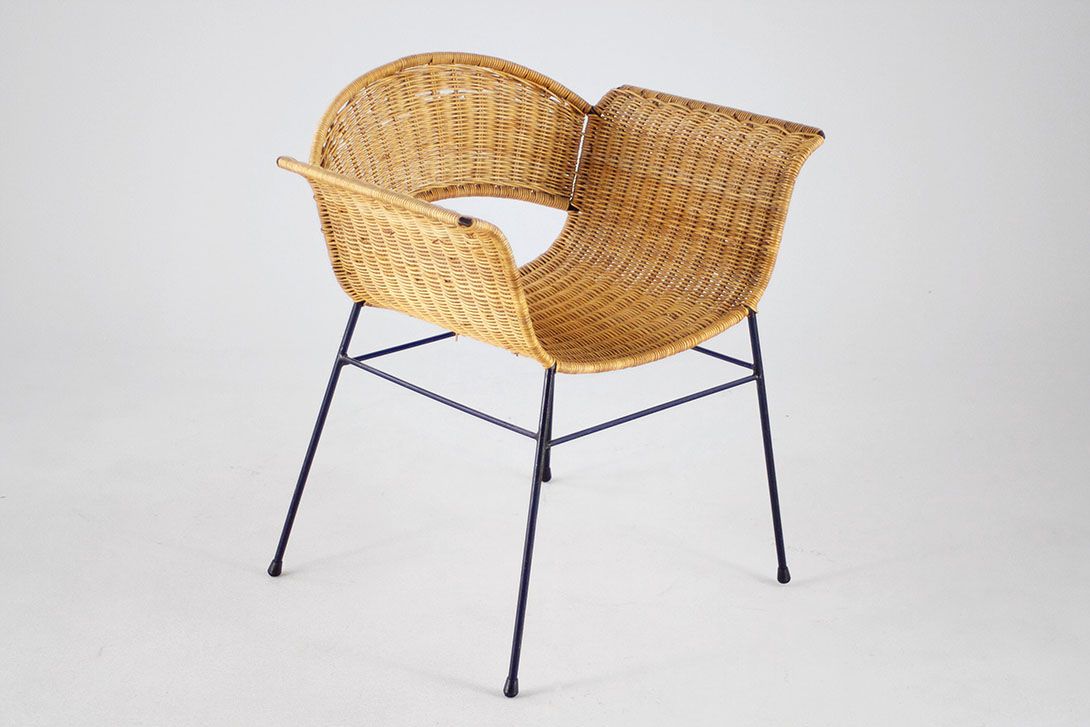 Foto Catalan Basket Chair 60´s